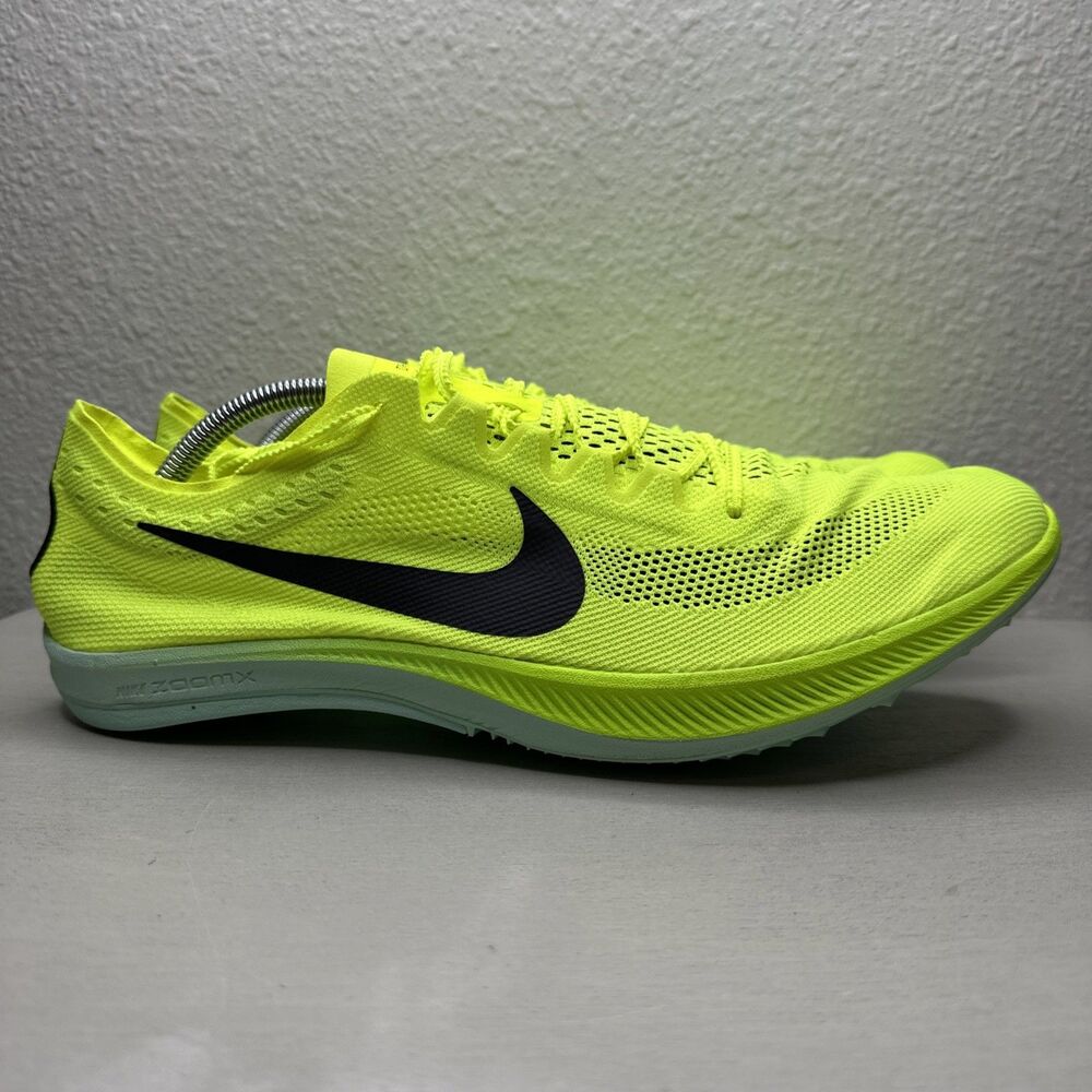 Nike Men's ZoomX Dragonfly Track Spikes Size 14 Volt Green DR9922-700 WITH STUDS